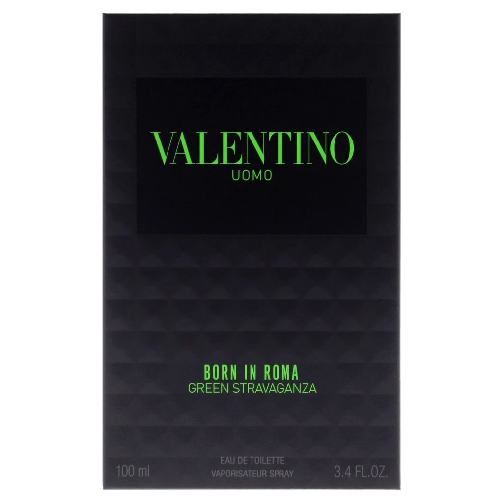Valentino Uomo Born In Roma Green Stravaganza , 3.4 oz EDT Spray
